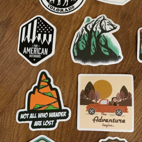 20 Outdoor/National Park Stickers - Picture 5 of 11